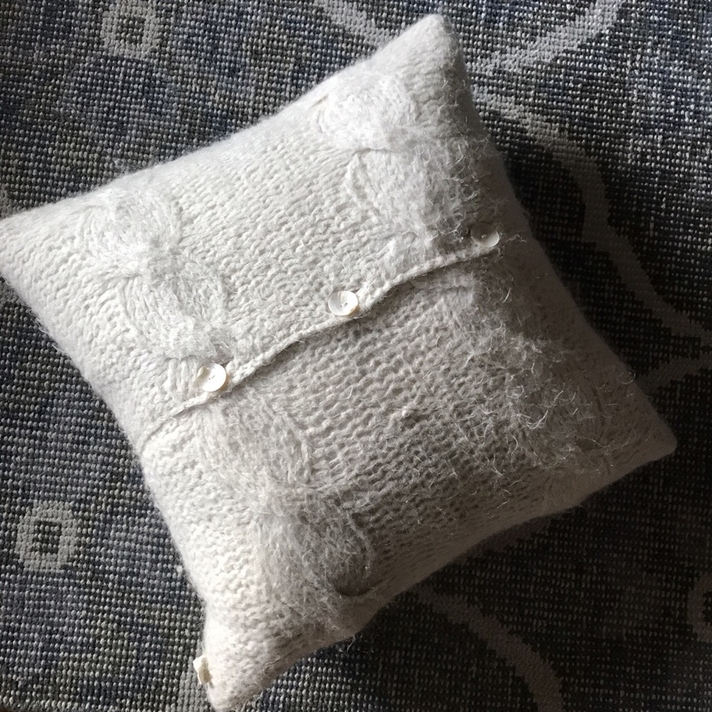 Arhaus Crochet Pillow